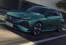 Nuova Peugeot E-308 su strada