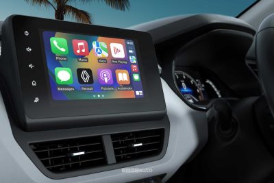 Renault Kiger display infotainment AppleCarPlay