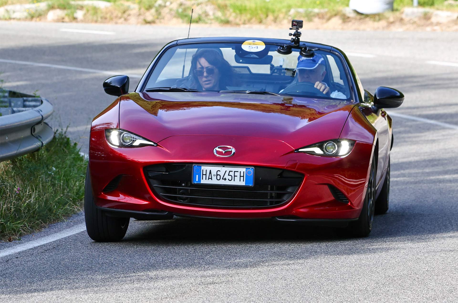 Le Mazda MX-5 sfrecciano alla gara in salita “Rieti-Terminillo”