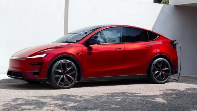 Nuova Tesla Model Y Performance in ricarica