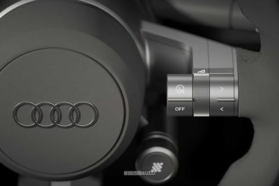 Audi Concept C comandi al volante