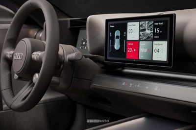 Audi Concept C display da 10,4” retrattile