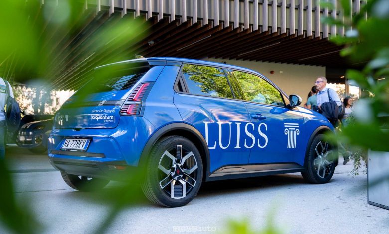 Flotta di Renault 5 elettriche per il Car Sharing tra i Campus Luiss