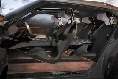 Showcar Cupra Tindaya sedili abitacolo