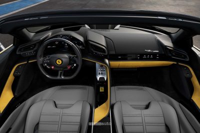 Ferrari 849 Testarossa Spider plancia abitacolo