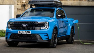 Ford Ranger MS-RT PHEV in ricarica