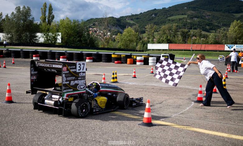Monoposto del team MoRe Modena Racing Hybrid dell’Università di Modena e Reggio Emilia