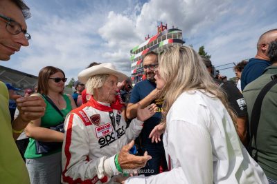 Arturo Merzario all'Historic Minardi Day 2025