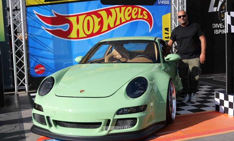 Porsche 997 vincitrice Hot Wheels Legends Tour Italy 2025