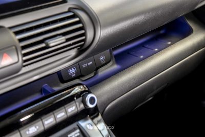 Hyundai Inster prese USB e 12V abitacolo