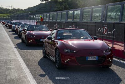 Mazda MX-5 all'Historic Minardi Day 2025