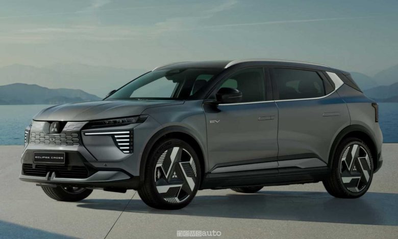 Mitsubishi Eclipse Cross EV anteriore 3/4