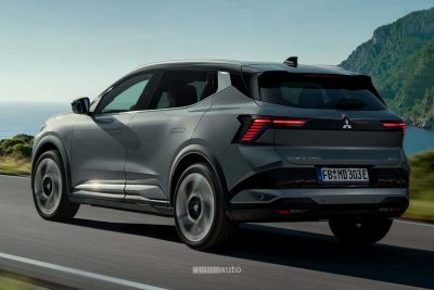 Mitsubishi Eclipse Cross EV su strada