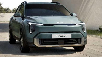 Nuova Kia Stonic anteriore 3/4