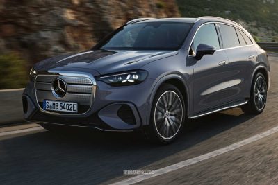Nuova Mercedes GLC su strada