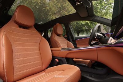 Nuova Mercedes GLC sedili anteriori abitacolo