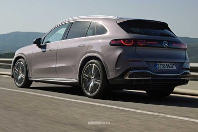 Nuova Mercedes GLC su strada