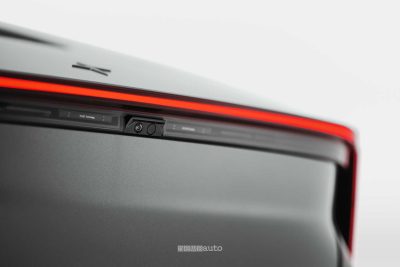 Nuova Polestar 5 telecamera posteriore