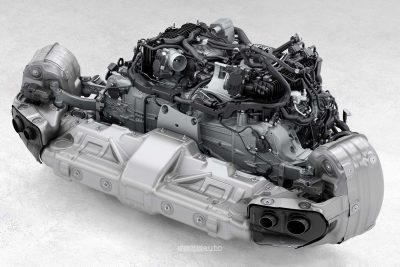 Nuova Porsche 911 Turbo S motore