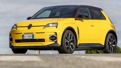 Renault 5 E-Tech Electric anteriore 3/4