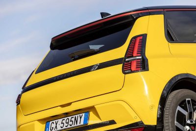 Renault 5 E-Tech Electric portellone posteriore