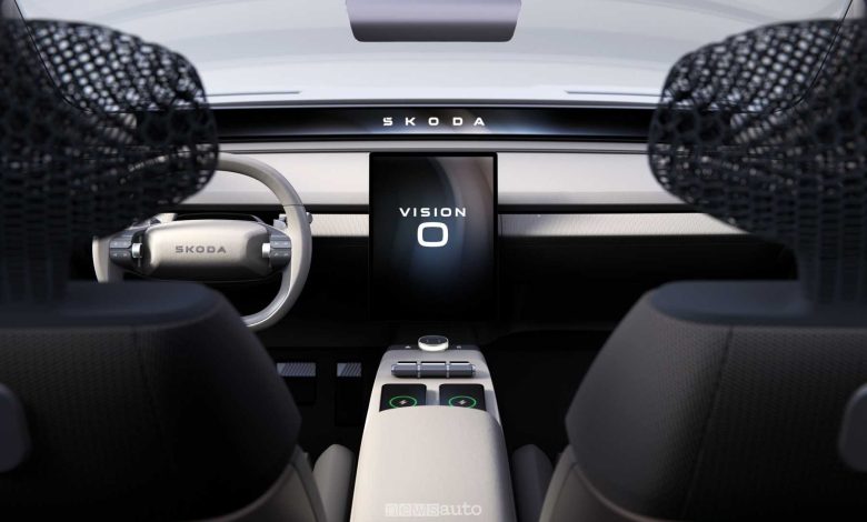 Skoda Vision O Concept abitacolo