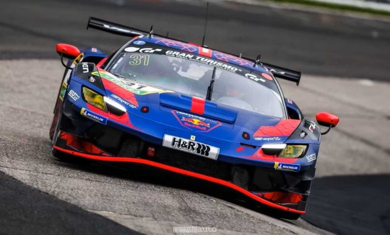Verstappen in Ferrari vince al Nürburgring