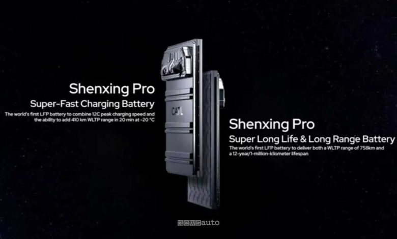 Batterie CATL: Shenxing Pro Super-Fast Charging e Shenxing Pro Super Long Life & Long Range da 1 milione di km