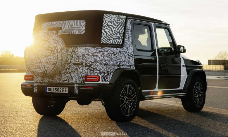 Nuova Mercedes Classe G Cabrio, sottoposta a test di sviluppo