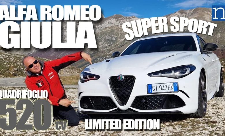 Alfa Romeo Giulia Quadrifoglio Super Sport Limited Edition