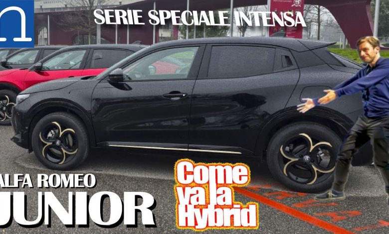 Alfa Romeo Junior Hybrid video prova