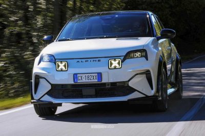 Alpine A290 GTS su strada