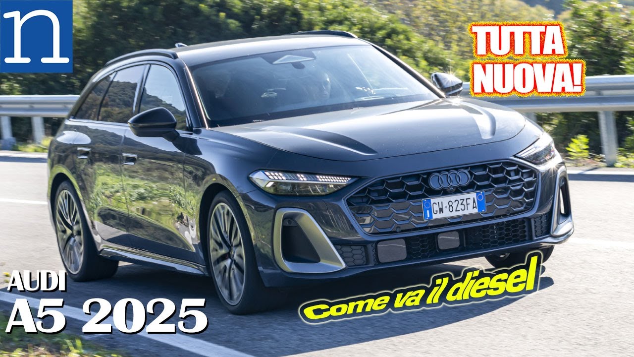 VIDEO prova Audi A5 Avant 2025