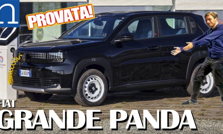 Fiat Grande Panda elettrica video prova