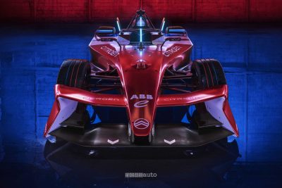 Monoposto Formula E Citroen frontale