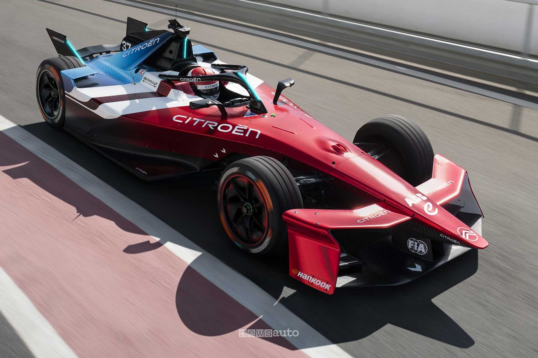 Citroën debutta in Formula E con la nuova monoposto elettrica GEN3 Evo