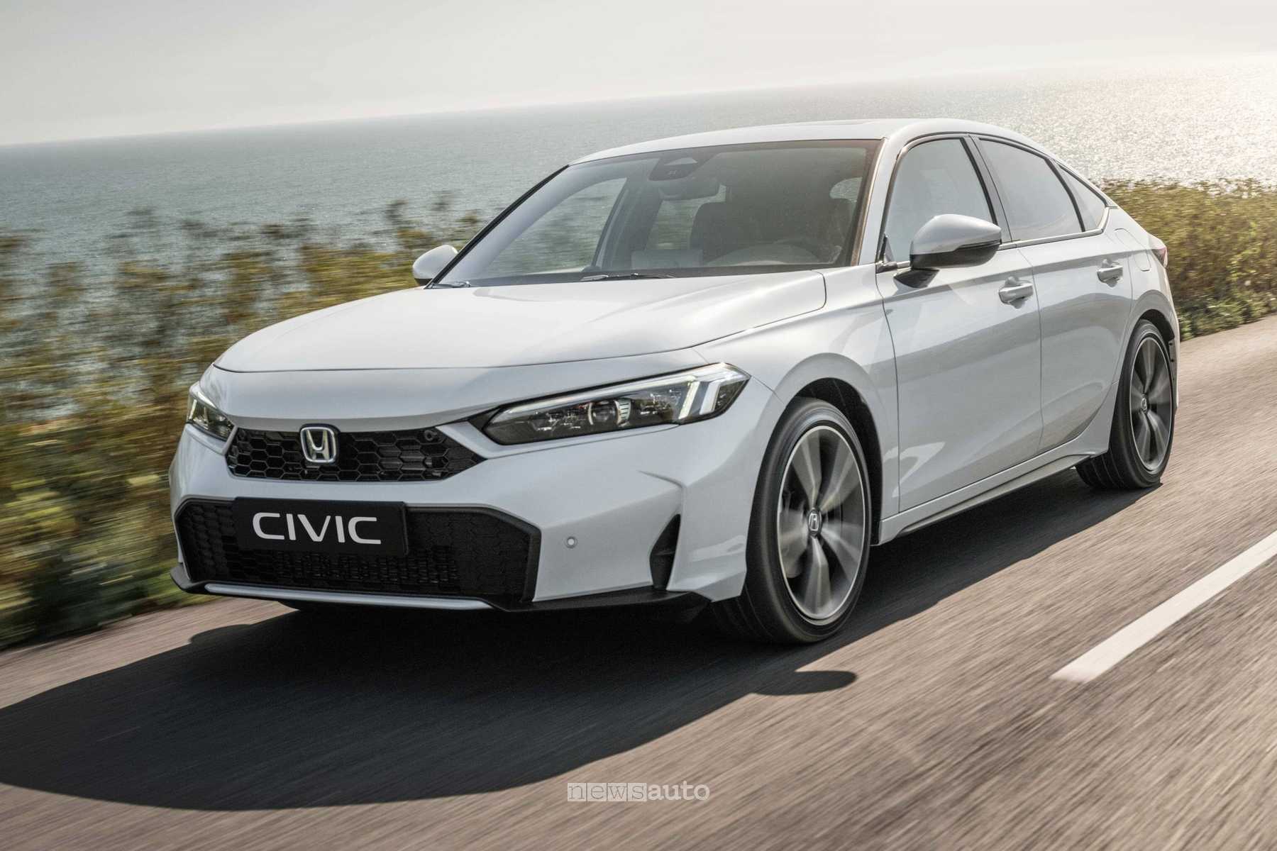 Nuova Honda Civic 2026, restyling, caratteristiche e prezzo