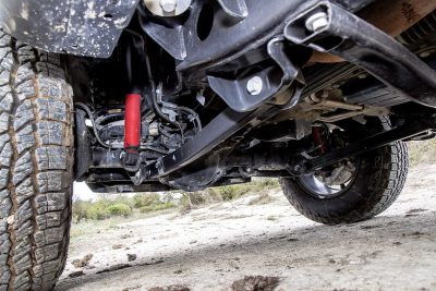 Jeep Wrangler Rubicon sospensioni anteriori