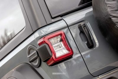 Jeep Wrangler Rubicon faro posteriore