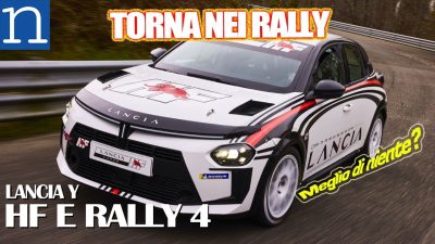 Lancia Y Rally4 video prova