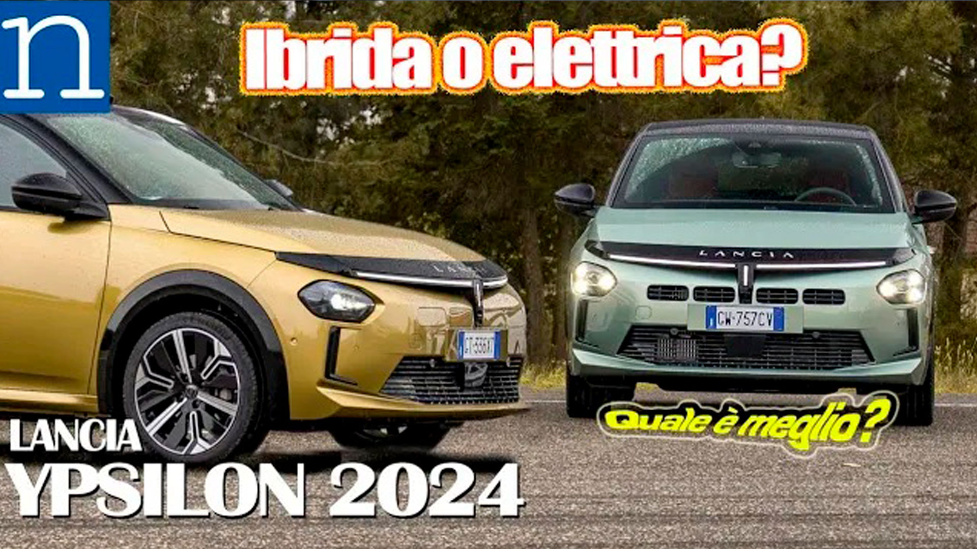 VIDEO PROVA nuova Lancia Ypsilon