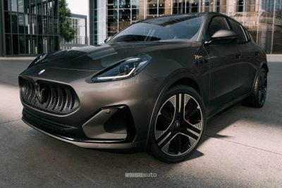 Maserati Grecale Folgore 2026 anteriore 3/4