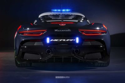 Maserati McPura dei Carabinieri posteriore