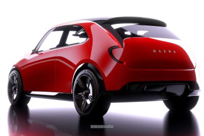 Mazda Vision X-Compact posteriore 3/4