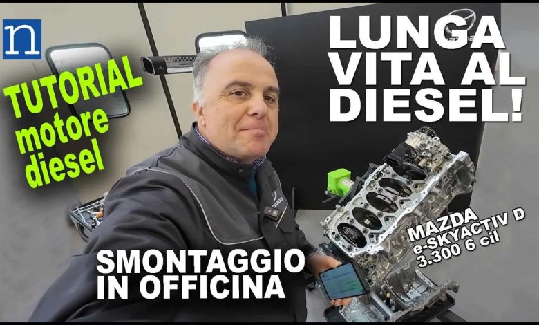Mazda motore e-Skyactiv D video analisi