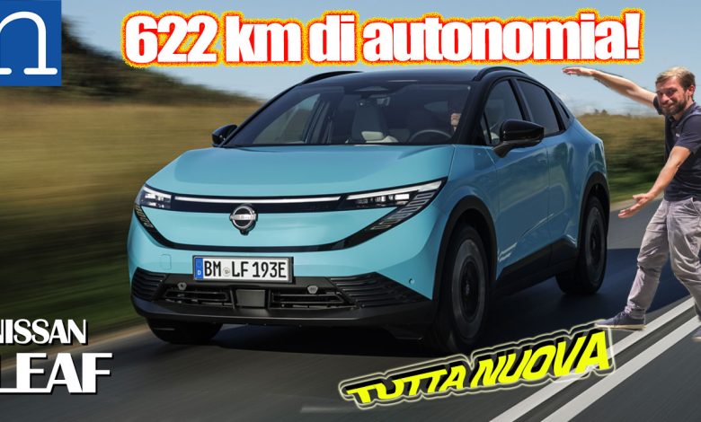 Nissan Leaf 2026 video prova