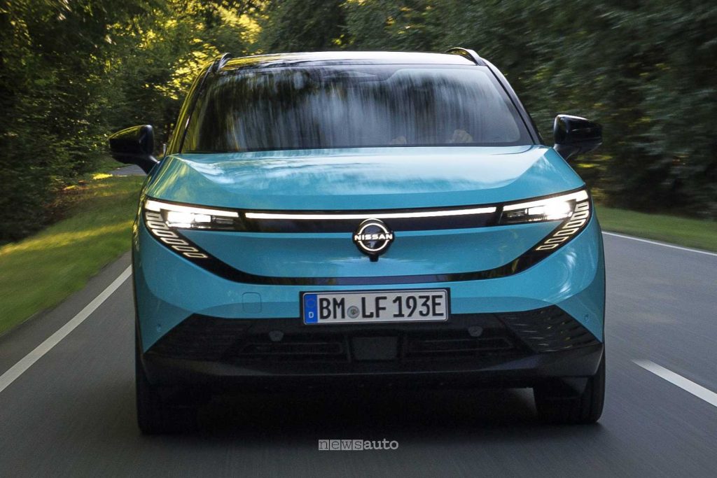 Nuova Nissan Leaf su strada
