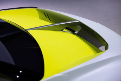 Opel Corsa GSE Vision Gran Turismo presa d'aria cofano
