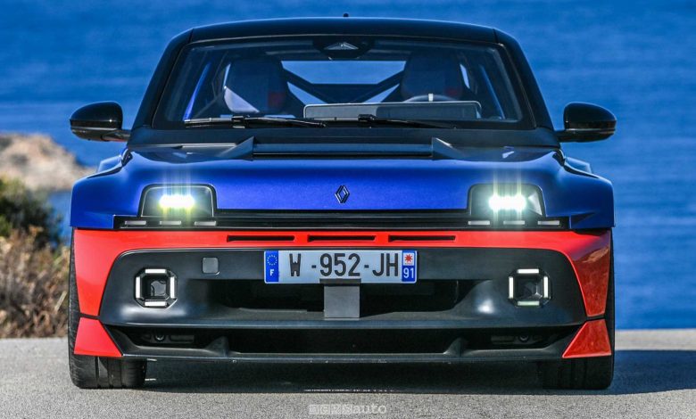 Renault 5 Turbo 3E frontale