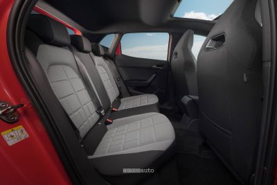 Seat Ibiza 2026 sedili posteriori allestimento FR